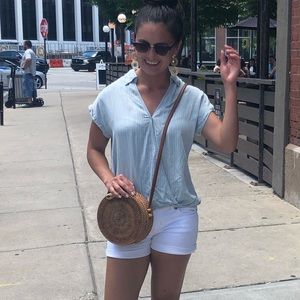 Chambray top